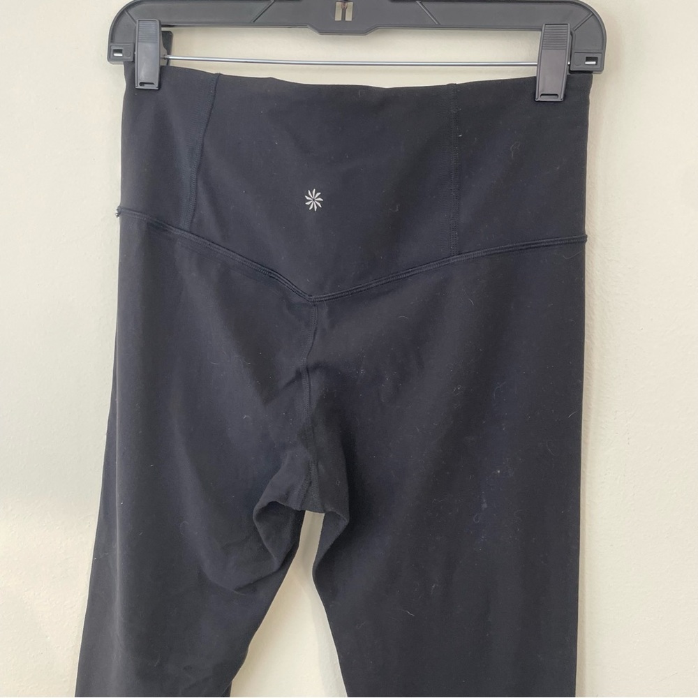 Athleta Ultra High Rise Elation Black Tight Leggings M Medium (#502359) - Picture 8 of 11